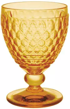 Villeroy & Boch Boston Wasserglas auf Fuß 25 cl Saffron