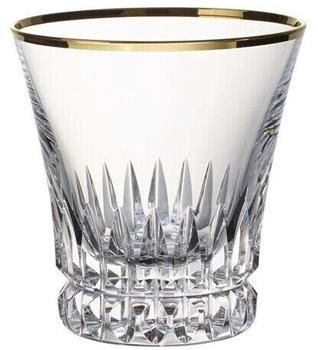 Villeroy & Boch Grand Royal Gold Wasserglas Set mit Goldrand, Wassergläser à 200 ml, Kristallglas, Klar