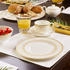 Villeroy & Boch Grand Royal Gold Wasserglas Set mit Goldrand, Wassergläser à 200 ml, Kristallglas, Klar