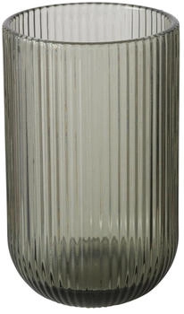 Boltze Rigano Trinkglas dunkelgrau 13cm (1 St&uuml;ck)