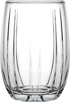 Pasabahce LINKA 420302 6er Set Wassergl&auml;ser Kurz Fackelglas Wasserglas 240 ml