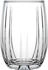 Pasabahce LINKA 420302 6er Set Wassergläser Kurz Fackelglas Wasserglas 240 ml