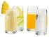 WMF Kineo Longdrinkgläser Set 4teilig, hohe Trinkgläser, Cocktailglas 360ml, Kristallglas, feiner Mundrand, ergonimische Form,