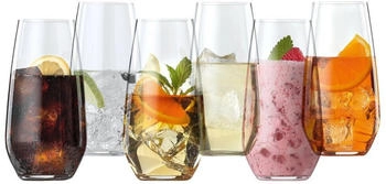 Spiegelau Authentis Casual summerdrinks Glas 6er-Pack 55 cl Klar