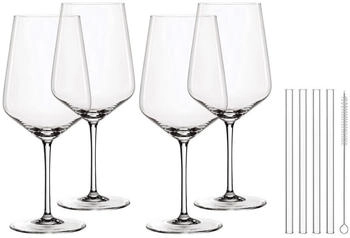 Nachtmann Set 4 Weingläser Gläser Ab Spritzschutz Cocktail Kristall 640ml Mit 4