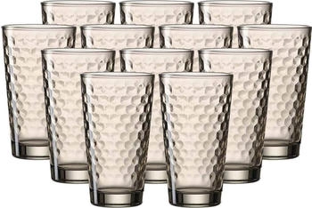 Ritzenhoff & Breker Longdrinkgläser Favo 400 ml 12er Set, braun braun