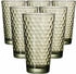 Ritzenhoff & Breker Favo Longdrinkglas 400 ml oliv 6er Set DS Glas