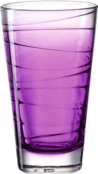 Leonardo HOME 026837 Trinkglas VARIO STRUTTURA 6erSet 280 ml violett, Glas, Lila