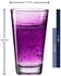 Leonardo HOME 026837 Trinkglas VARIO STRUTTURA 6erSet 280 ml violett, Glas, Lila