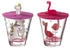 Leonardo BAMBINI 2er Set Kinderbecher mit Deckel 'Einhorn' & 'Flamingo'