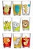 Ritzenhoff & Breker Kinderbecher Monster/Dschungel/Wald Kindergläser 205 ml 9er Set, Glas