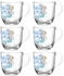 Leonardo Tasse Meer BAMBINI AVVENTURA, Glas, 280 ml, 6teilig