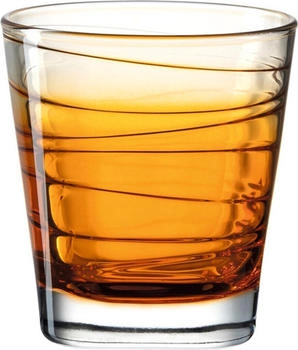 Leonardo HOME 026841 Trinkglas VARIO STRUTTURA 6er-Set 250 ml orange, Glas, Gelb