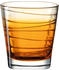 Leonardo HOME 026841 Trinkglas VARIO STRUTTURA 6er-Set 250 ml orange, Glas, Gelb