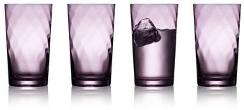 Lyngby Glas Vienna Purple 4er Set