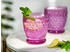 Villeroy & Boch Boston Berry Wasserglas Lila Trinkglas, Buntes Glas, Saftglas, Glas für Wasser und Saft, Wassergläser, Kristallglas
