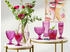 Villeroy & Boch Boston Berry Wasserglas Lila Trinkglas, Buntes Glas, Saftglas, Glas für Wasser und Saft, Wassergläser, Kristallglas