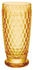 Villeroy & Boch Boston Saffron Longdrinkgläser 4er Set, 400 ml Kristallglas für Cocktails Gelb