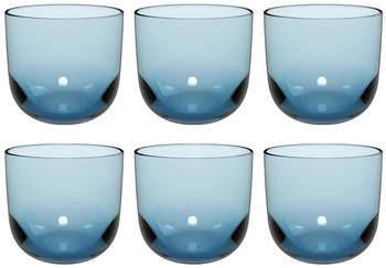 Villeroy & Boch like. by Wassergl&auml;ser Like Glass 280 ml 6er Set, blau blau