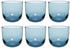 Villeroy & Boch like. by Wassergläser Like Glass 280 ml 6er Set, blau blau