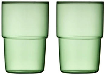 Lyngby Glas Torino Glas 40 cl 2er Pack Green