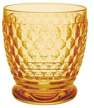 Villeroy & Boch Boston Coloured Becher / Wasserglas / Saftglas / Cocktailglas Saffron 10cm 200ml