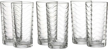 Ritzenhoff & Breker Wave Longdrinkgläser 6er Set, 250 ml