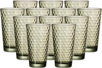 Ritzenhoff & Breker Favo Longdrinkglas 400 ml 12er Set - Oliv