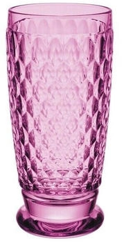 Villeroy & Boch Boston Berry LongdrinkGlas Lila, Trinkglas groß, Caipirinha Glas, Mojito Glas, Cocktail Glas, Kristallglas