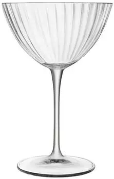 Luigi Bormioli Martiniglas Optica 220 ml, 4 Stück, Transparent, Cocktailgläser, Transparent