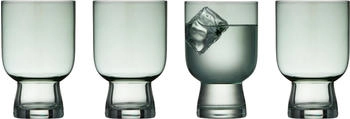 Lyngby Glas Sorrento Wasserglas 30 cl 4er-Pack Grün