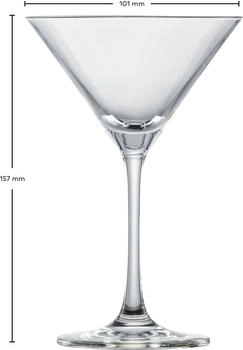 Schott-Zwiesel SCHOTT ZWIESEL Gläserset - Martini Bar Special 4tlg. Kristall, Kristalloptik Transparent Klar