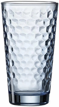 Ritzenhoff & Breker Longdrinkglas / Trinkglas 400ml Favo blau