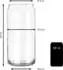 Libbey Glass Cans Trinkglas 591ml, 12er Set (70463)