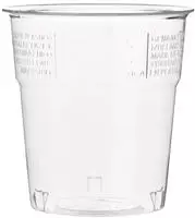 50 Trinkbecher, PS 0,1 l &Oslash; 6 cm &middot; 6,7 cm transparent