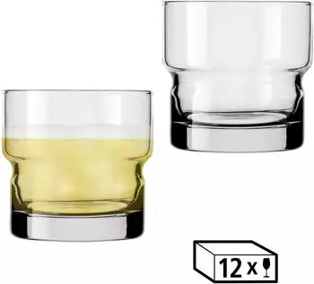 Libbey Newton D.O.F. Trinkglas 355ml, 12er Set, stapelbar (70531)