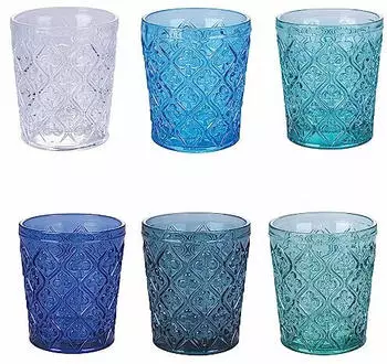 Villa d'Este Home Tivoli Marrakech Ocean Wassergl&auml;ser 6er-Set, Glas, 325ml (5914026)