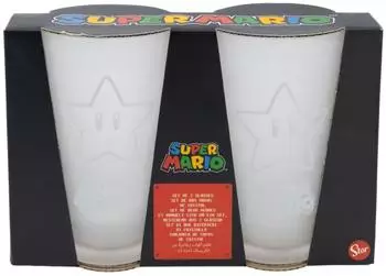 Stor Super Mario Wassergl&auml;ser 490ml, 2er-Set (75915)