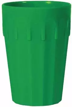 Olympia Kristallon Becher grün, Polycarbonat, 142ml (CE271)