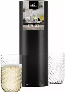Eisch Twist Trinkbecher Kristallglas 360ml, 2er Set (78913393)