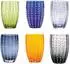 Zafferano Perle Tumbler-Set, mundgeblasen, bunt, 32cl, 6-teilig (PR00198)