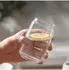 Relaxdays Longdrinkgläser transparent, 4er Set, 480ml
