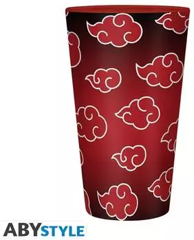 ABYstyle Naruto Shippuden Akatsuki Trinkglas, 400ml (ABYVER230)