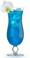 van Well Cocktailglas "Blue Hawaii" 440 ml, im Geschenkkarton, 4-teilig