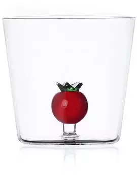 Ichendorf Tumbler "Vegetables" Tomate, 35cl, Borosilikatglas (09354110)