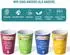 Stoneline Schule der Magischen Tiere Kinderbecher-Set 4-teilig, 250ml, rPET (22486)
