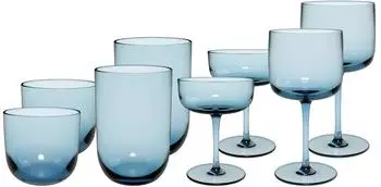 Villeroy & Boch Like Glass Komplett-Gläser-Set, 8er Set, ice (84636444-0)