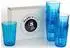 Buddys Bar Trinkgläser 6er-Set Tritan 300ml blau (66105)