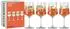 Ritzenhoff Sommerrausch Aperizzo Aperitifglas-Set 4er, Kristallglas, 544ml (6051005)