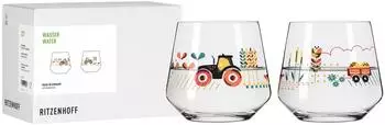 Ritzenhoff Wasserglas "Farm" 400ml, 2er-Set (8185003)